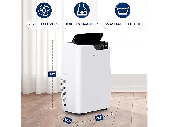 SereneLife 12000 BTU Portable Air Conditioner