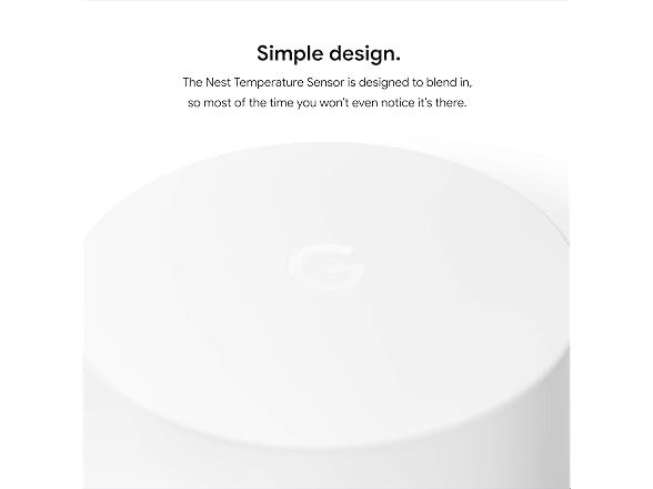 Google Nest Temperature Sensor
