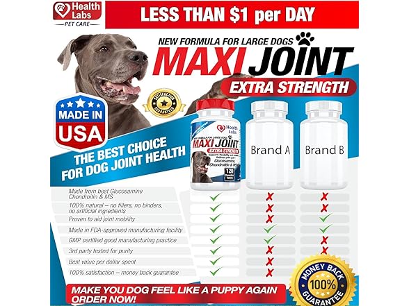 The Health Labs - Glucosamine For Dogs