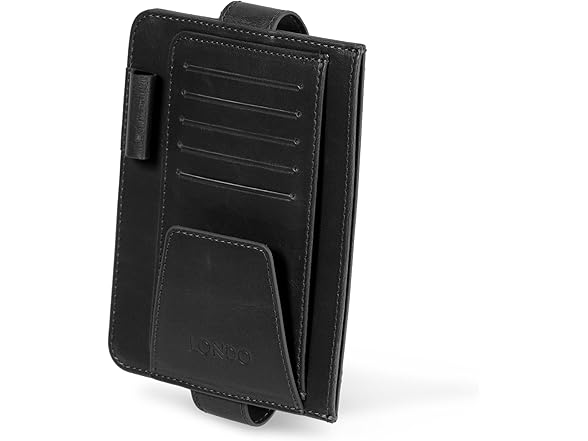 Leather Car Visor Organizer