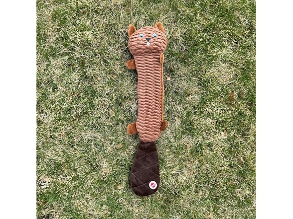 SPOT Skinneeez Stretch and Squeak Dog Toy