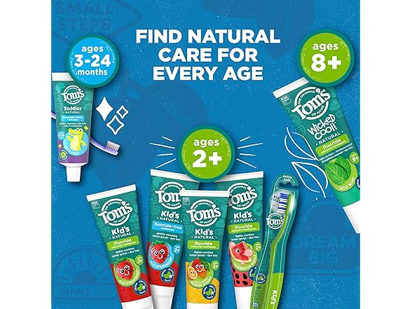 Tom's Kids Watermelon Toothpaste, 5.1oz
