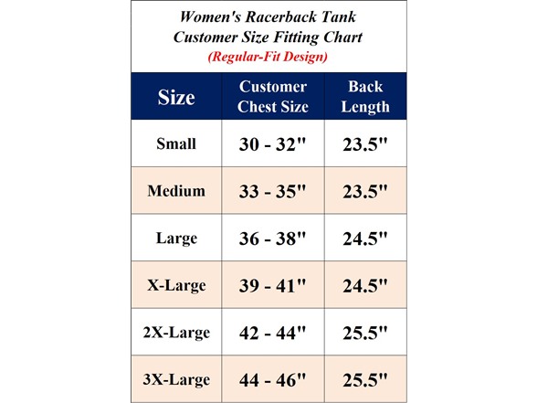 6Pk Womens Performance Racerback Tank