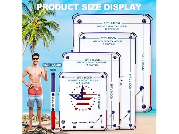 Inflatable Floating Dock Platform