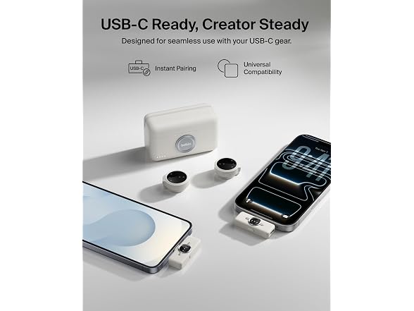 Belkin Stage Wireless Mini Microphone