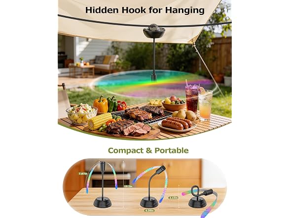 Edvision Rechargeable Table Fly Fan