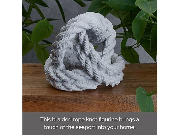 Elements Decorative White Braided Rope K