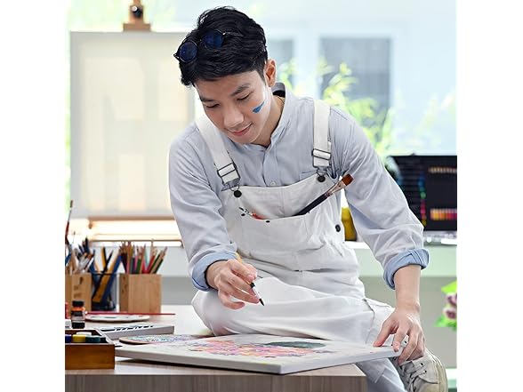 ARTEZA Stretched Canvas, 10 x 10 Inches, 8PK