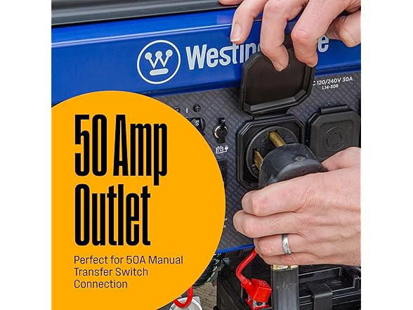 Westinghouse 12500 Peak Watt Home Backup Portable Generator