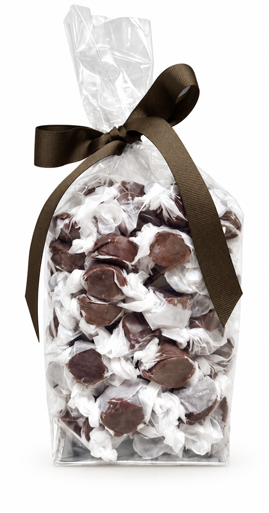 Candy Basket Twist Wrapped Caramels - Chocolate - Gallery 3