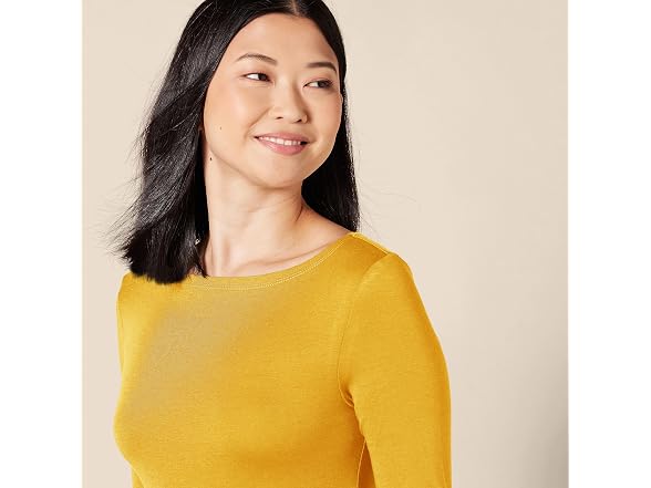 Amazon Essentials Women 3/4 Sleeve T-shirt