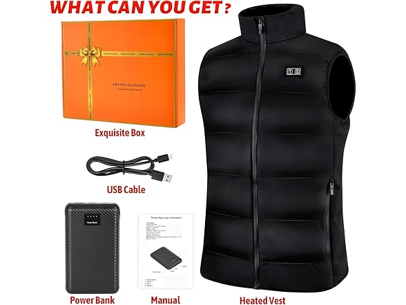 GYIPFIPA Rechargeable Heated Vest