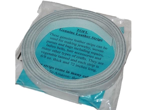 TOFL Top Grain Leather Strap for Crafts