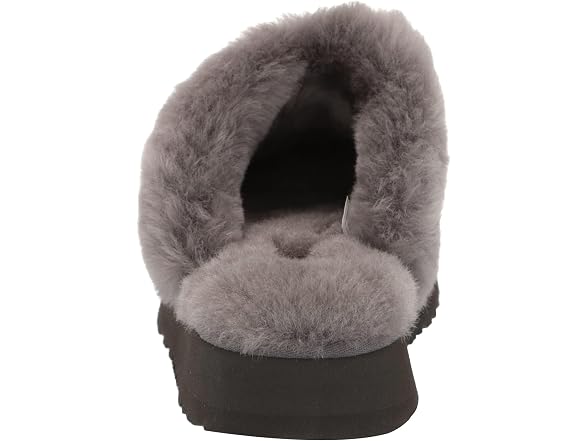 UGG Women's Disquette Slipper, Charcoal,