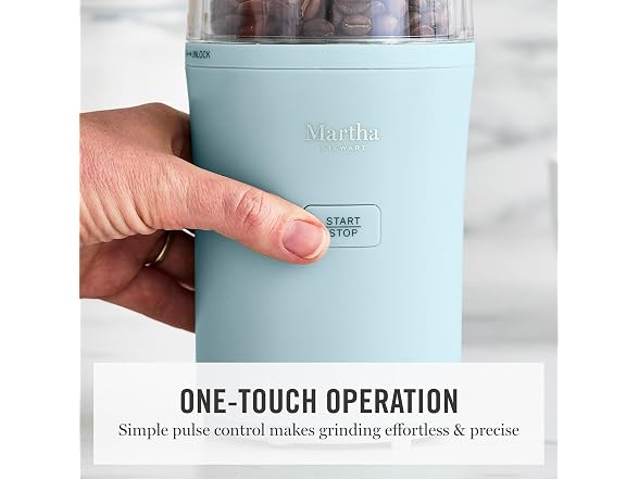 Martha Stewart Electric Coffee & Spice Grinder Blue