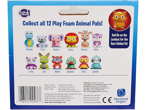 Educational Insights Playfoam Pals Wild Friends 2-Pack