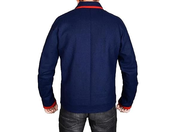 Jorde Calf Men (M) Ted Lasso Jason Sudeikis Jacket