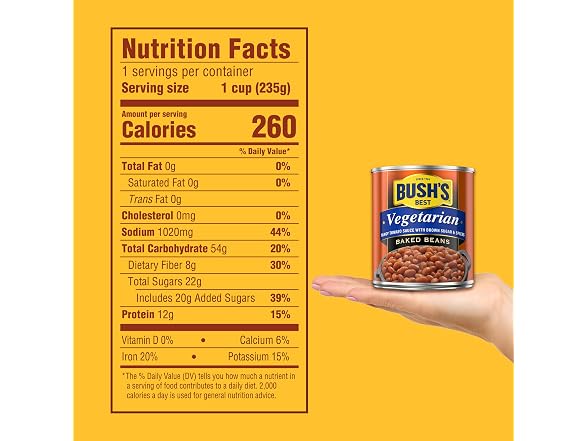 Bush's Best Vegetarian Baked Beans