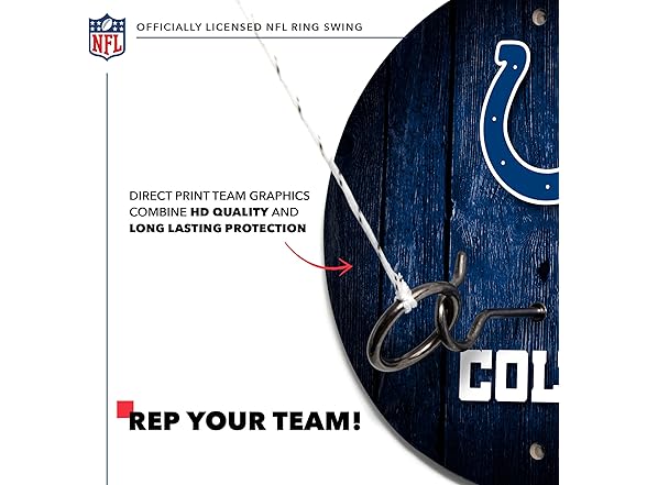 NFL Hook & Ring Toss Set Wood