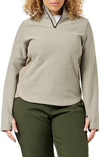 Spyder Women's Aspire Fleece Jacket, Cashmere White Melange, Medium