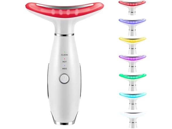 XMXW 7 Color Facial Massager