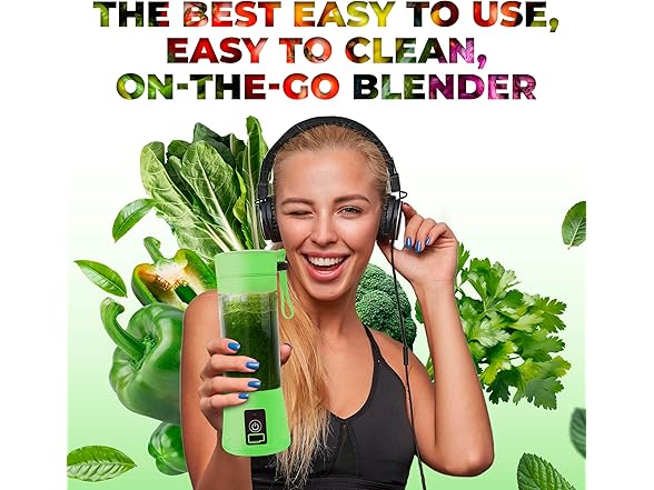 380ml USB Rechargeable Portable Blender