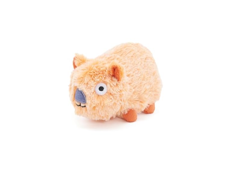 BarkBox Yobbo Wombat Dog Toy | Plush Rip & Reveal
