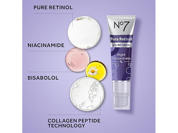No7 Pure Retinol 1% Night Concentrate