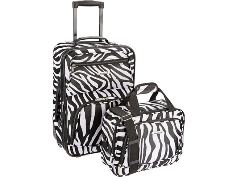 Rockland Fashion Softside Upright Luggage Set 2PC
