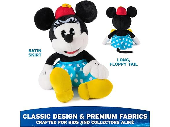 GUND Disney Official Minnie Mouse 14-Inch Deluxe Plush