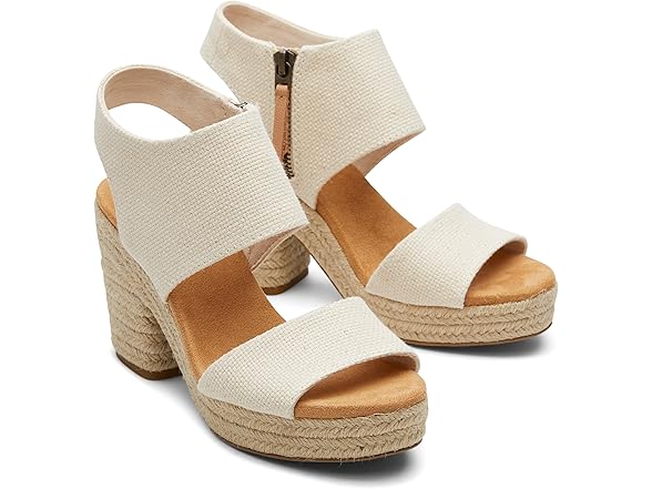 TOMS Women's Majorca Platform Sandal, 7 (Open Box)