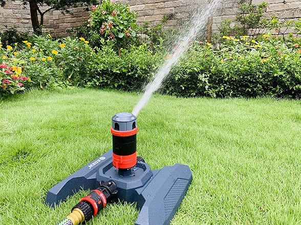 Eden 4-Pattern Adjustable Rotary Gear Sprinkler