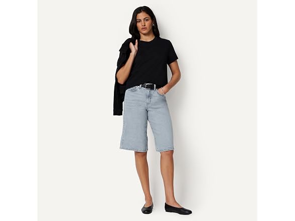 Amazon Essentials Women Relaxed-fit Long Shorts - Gallery 5