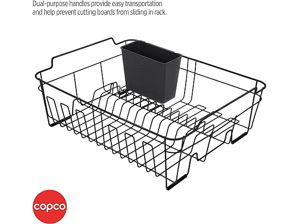 Copco Black Small Dish Rack