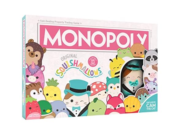 Monopoly: Squishmallows Collector’s Edition Board Game