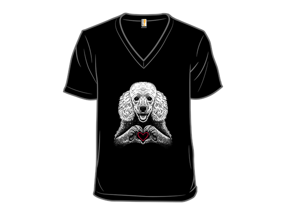Poodle Heartmark