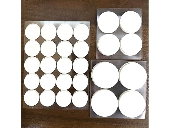 Wenreykeji Adhesive Dots 80pc Clear