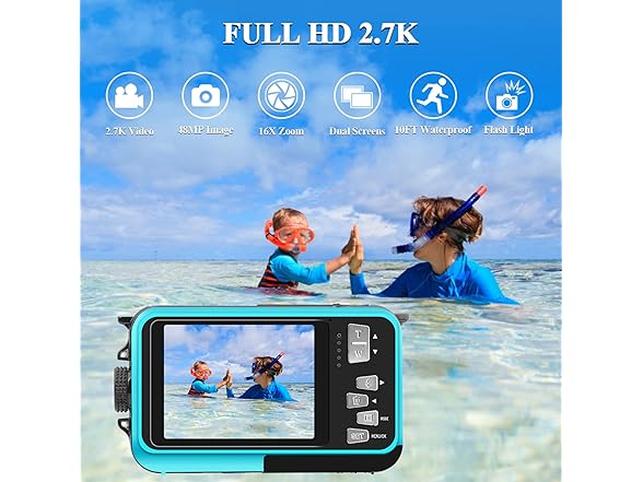 Kaisoon Tech Waterproof Camera Underwater