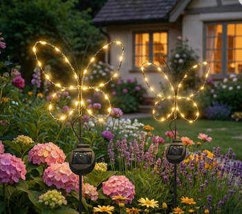Touch Of ECO 4 Units Solar Stake Light, Varies - Gallery 9
