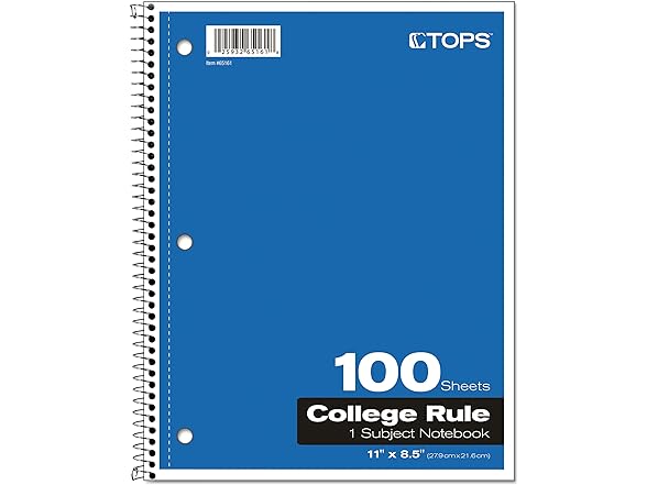 Oxford 1-Subject Notebooks