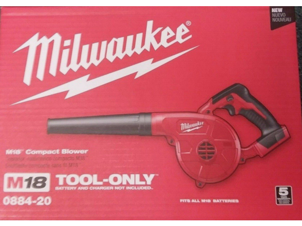 Milwaukee 0884-20 M18 18V Compact Blower