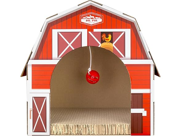 Dr. Pol Cat Scratch House with Catnip