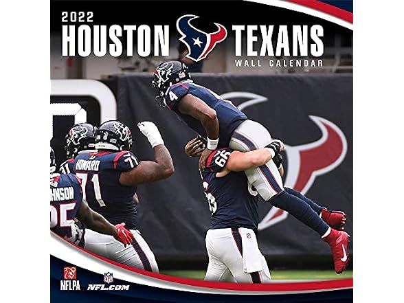 Turner Licensing Houston Texans 2022 Wall Calendar