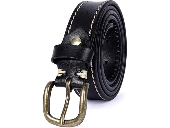 HOLMANSE Women's Western Leather Belt