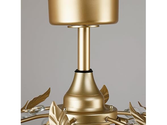 Parrot Uncle 24 Inch Gold Crystal Fandelier