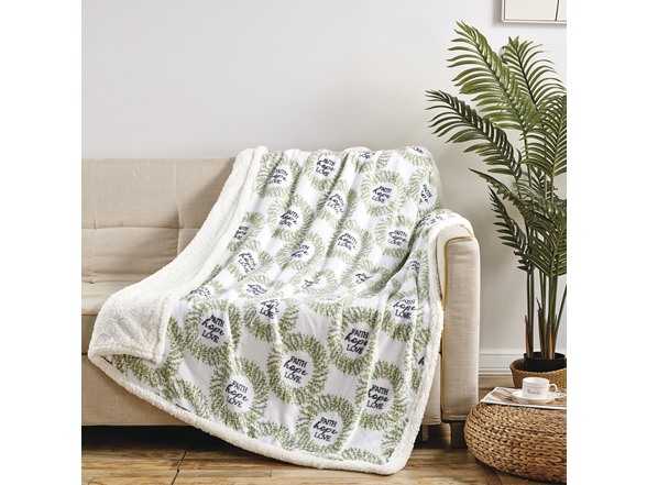 50 x 60 Printed Sherpa Throw Blanket - Gallery 6
