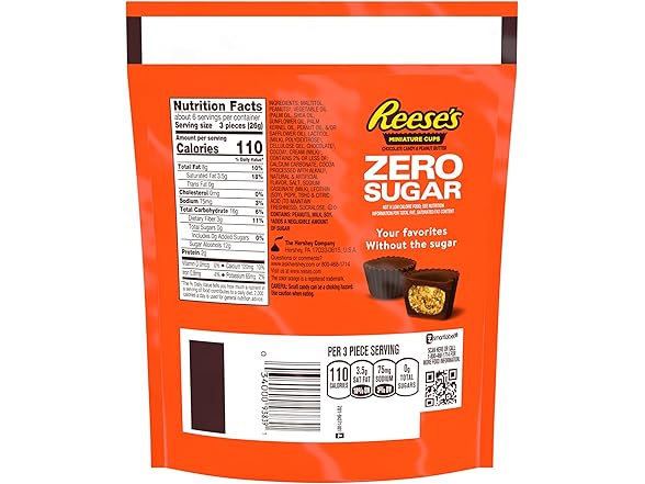 Reeses Zero Sugar Mini PB Cups 5.1oz