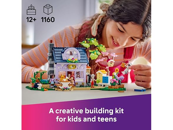 LEGO Friends Beekeepers' House and Flower Garden Set
