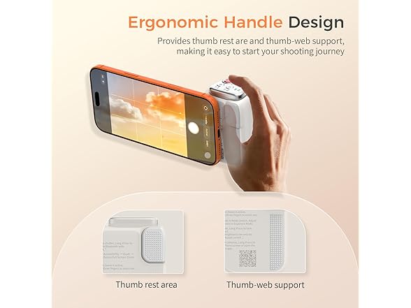 COMITOK iPhone 17 Pro Camera Grip