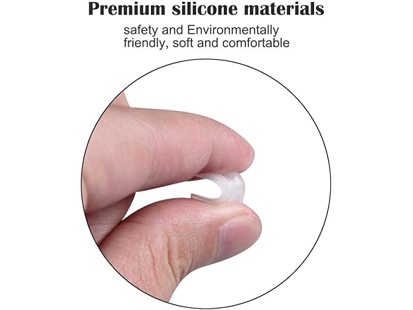 Junsika Eyeglass Nose Pads Soft Silicone